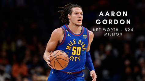 aron gordon net worth|What Is Professional Basketball Player Aaron。